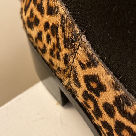 Cole Haan Newburg Booties in water resistant leopard-print ponyhair - Picture 4 of 12